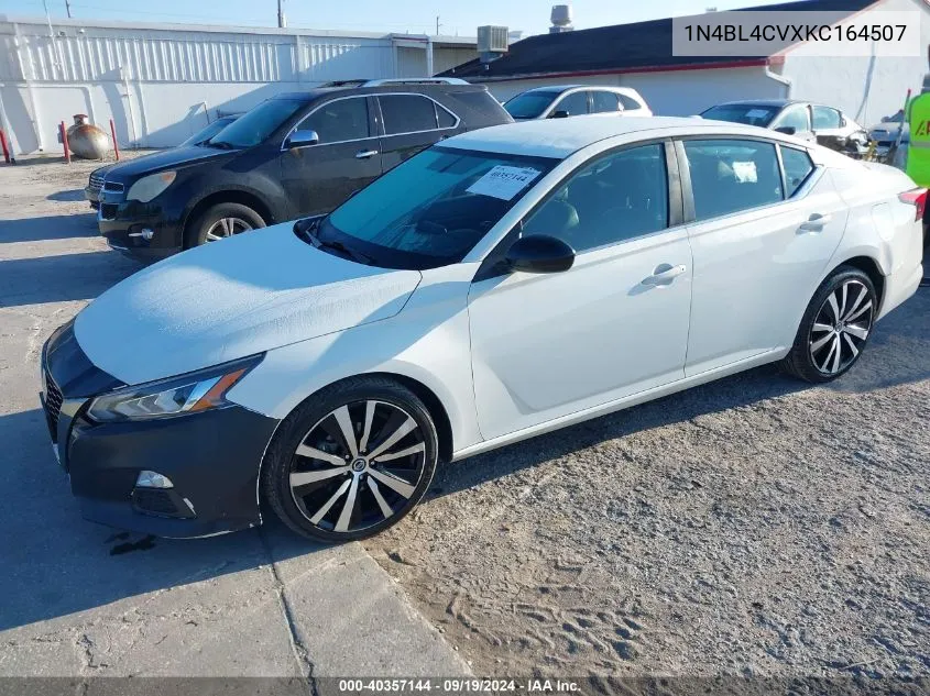 2019 Nissan Altima 2.5 Sr VIN: 1N4BL4CVXKC164507 Lot: 40357144