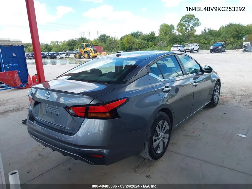 2019 Nissan Altima 2.5 S VIN: 1N4BL4BV9KC253292 Lot: 40405596