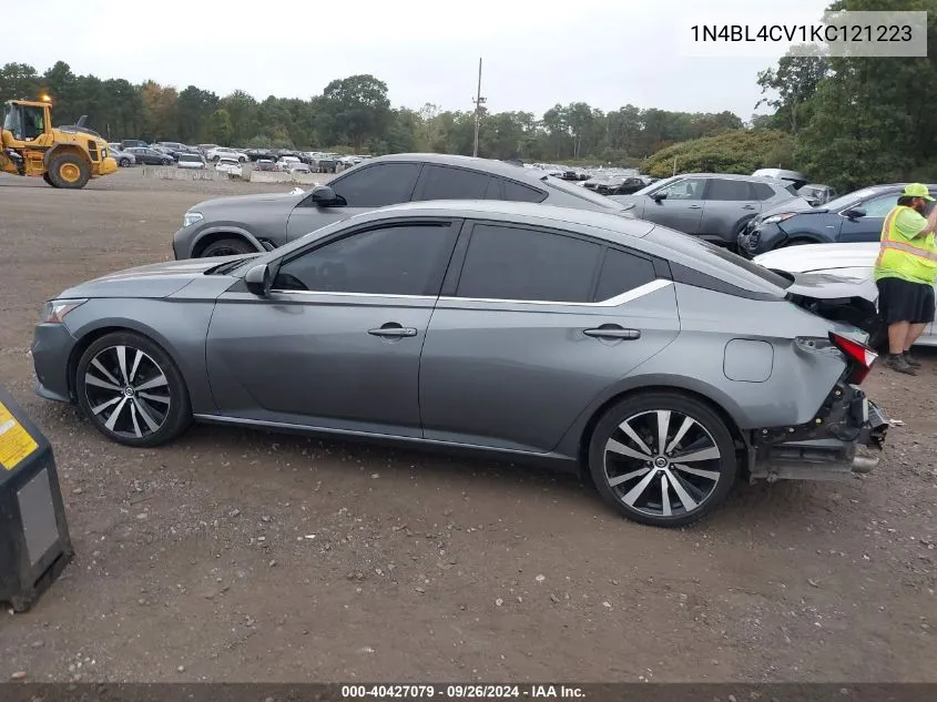 1N4BL4CV1KC121223 2019 Nissan Altima 2.5 Sr