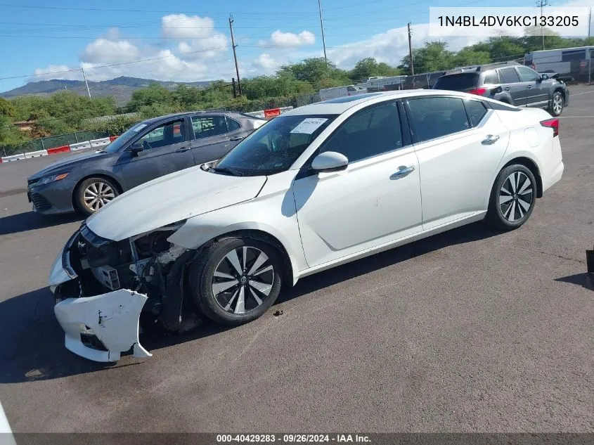 1N4BL4DV6KC133205 2019 Nissan Altima 2.5 Sv