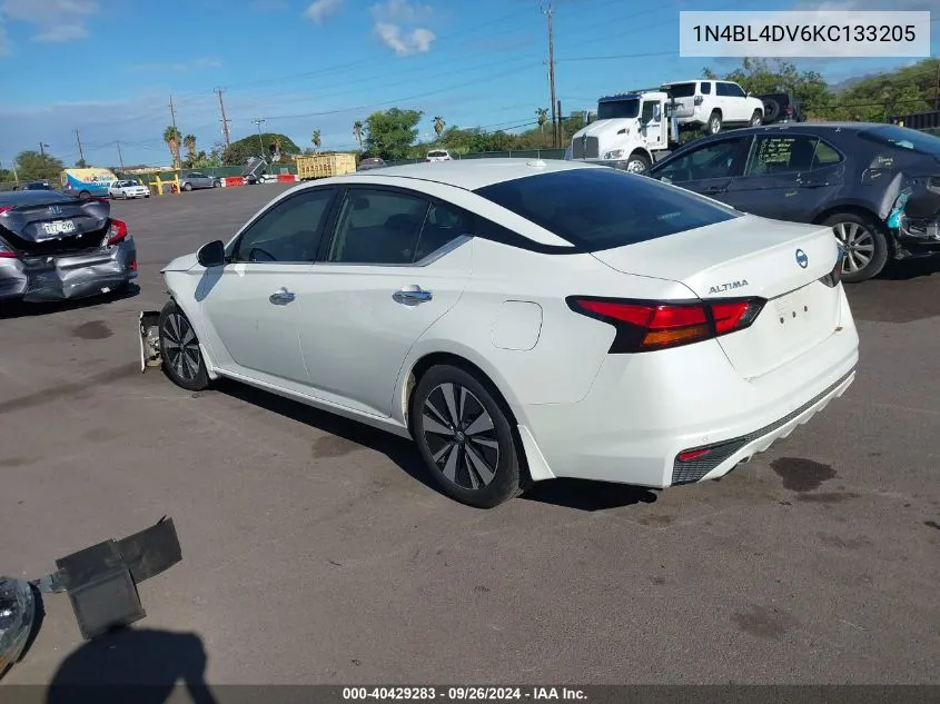 2019 Nissan Altima 2.5 Sv VIN: 1N4BL4DV6KC133205 Lot: 40429283