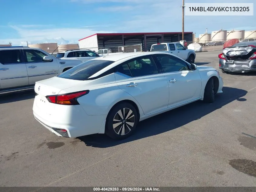 1N4BL4DV6KC133205 2019 Nissan Altima 2.5 Sv