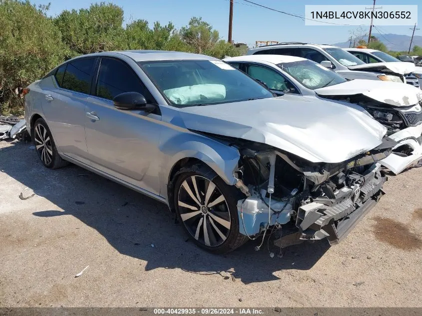 1N4BL4CV8KN306552 2019 Nissan Altima Sr