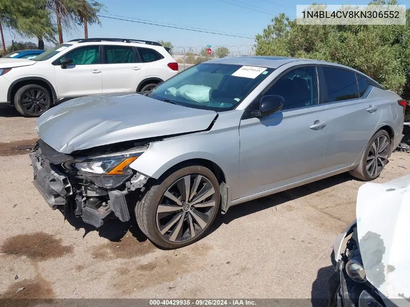 2019 Nissan Altima Sr VIN: 1N4BL4CV8KN306552 Lot: 40429935