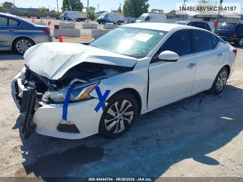 2019 Nissan Altima 2.5 S VIN: 1N4BL4BV5KC164187 Lot: 40444704