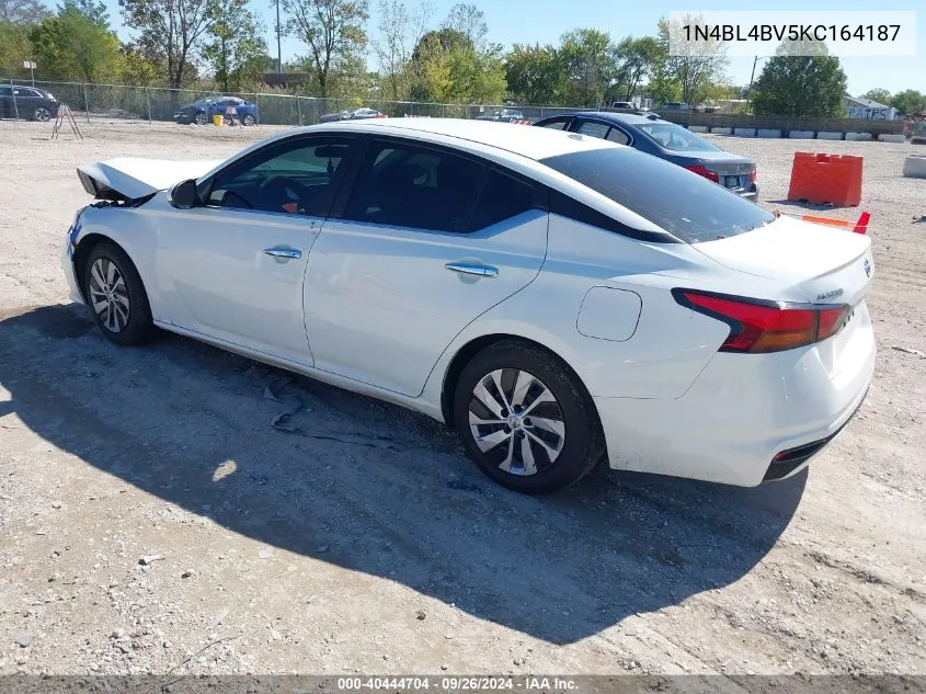 2019 Nissan Altima 2.5 S VIN: 1N4BL4BV5KC164187 Lot: 40444704