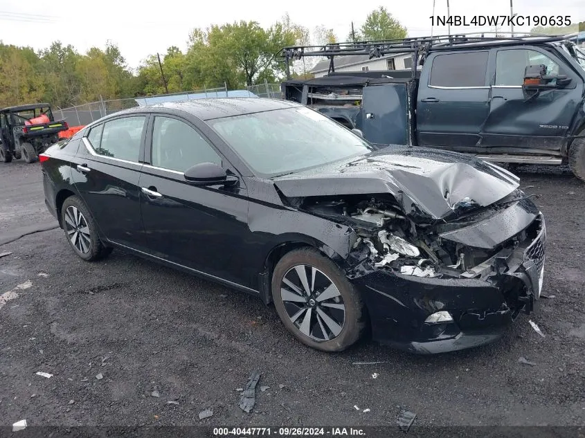 1N4BL4DW7KC190635 2019 Nissan Altima 2.5 Sv