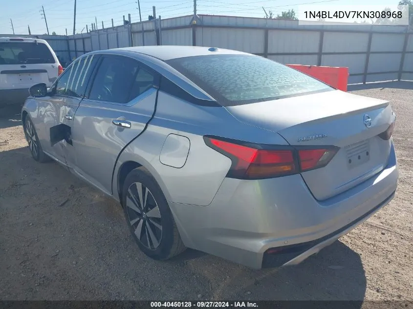 1N4BL4DV7KN308968 2019 Nissan Altima 2.5 Sv