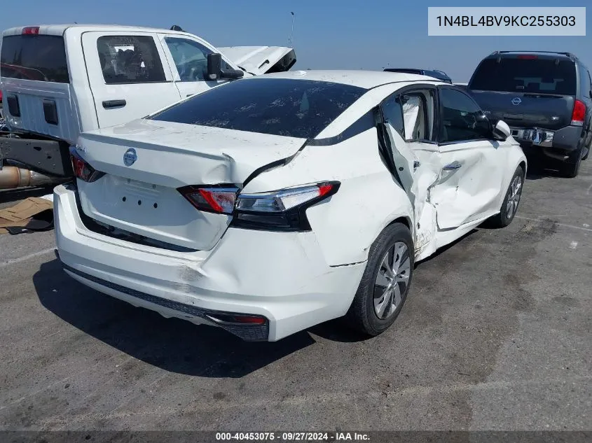 1N4BL4BV9KC255303 2019 Nissan Altima 2.5 S