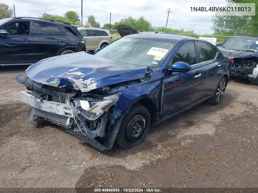 2019 Nissan Altima 2.5 S VIN: 1N4BL4BV6KC118013 Lot: 40666555