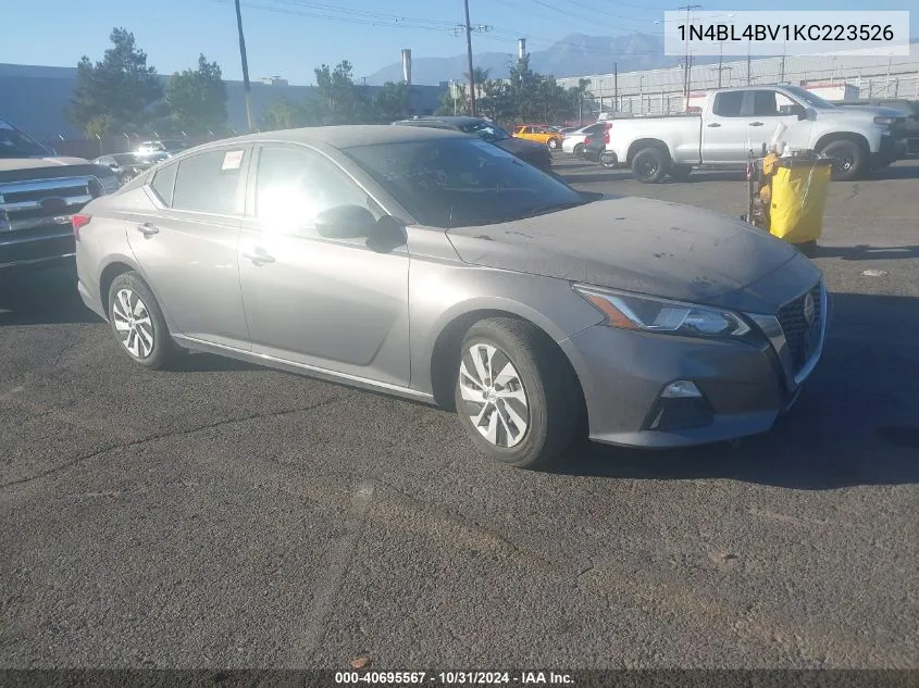 2019 Nissan Altima 2.5 S VIN: 1N4BL4BV1KC223526 Lot: 40695567