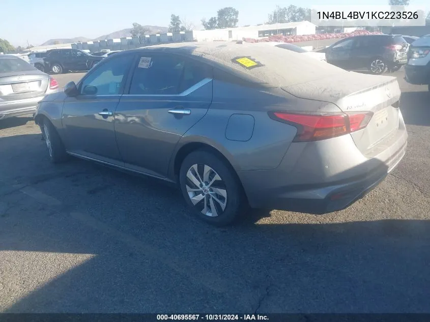 2019 Nissan Altima 2.5 S VIN: 1N4BL4BV1KC223526 Lot: 40695567