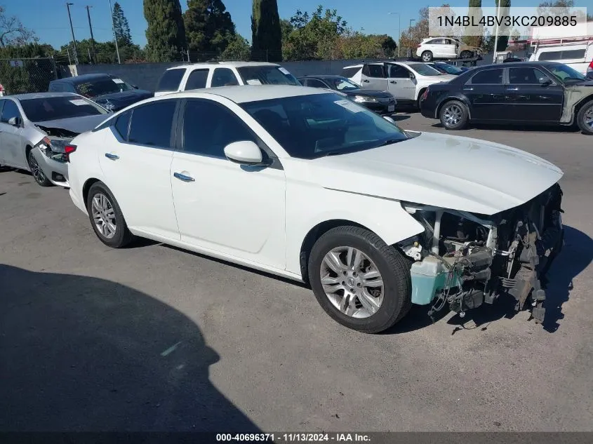 2019 Nissan Altima 2.5 S VIN: 1N4BL4BV3KC209885 Lot: 40696371