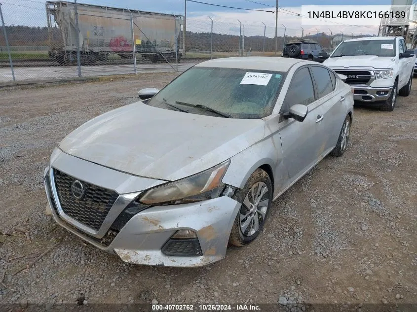 2019 Nissan Altima 2.5 S VIN: 1N4BL4BV8KC166189 Lot: 40702762