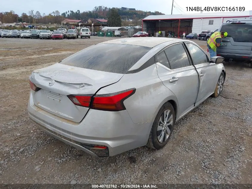 2019 Nissan Altima 2.5 S VIN: 1N4BL4BV8KC166189 Lot: 40702762