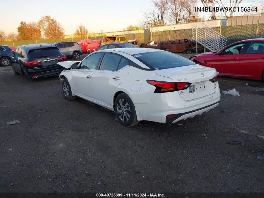 2019 Nissan Altima 2.5 S VIN: 1N4BL4BW9KC156344 Lot: 40725399