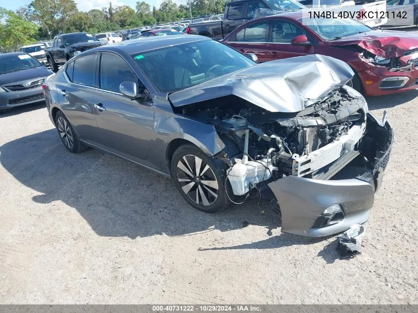 2019 Nissan Altima 2.5 Sv VIN: 1N4BL4DV3KC121142 Lot: 40731222