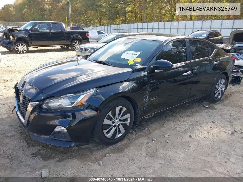 2019 Nissan Altima 2.5 S VIN: 1N4BL4BVXKN325749 Lot: 40740540