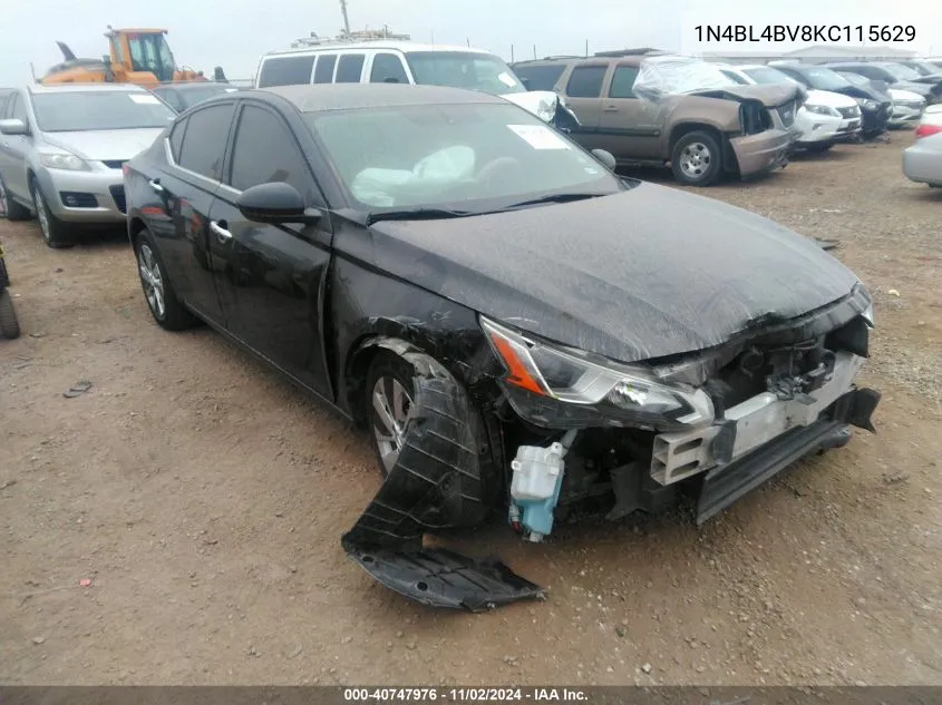 1N4BL4BV8KC115629 2019 Nissan Altima 2.5 S