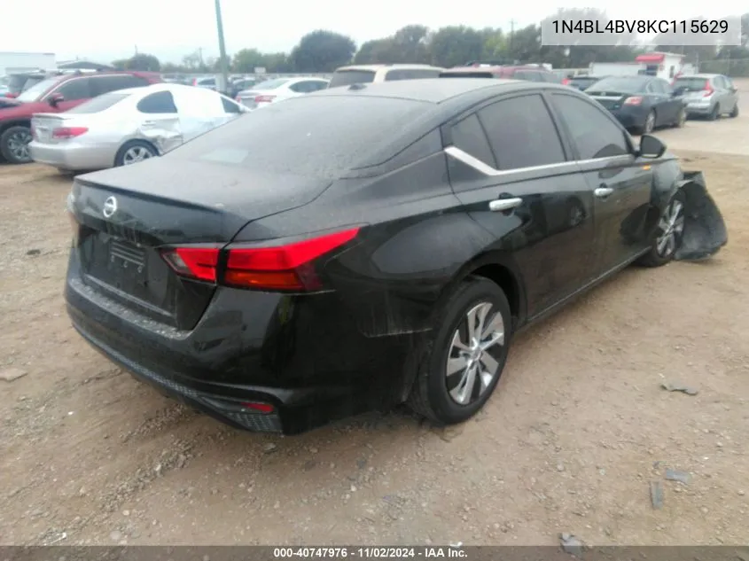 1N4BL4BV8KC115629 2019 Nissan Altima 2.5 S