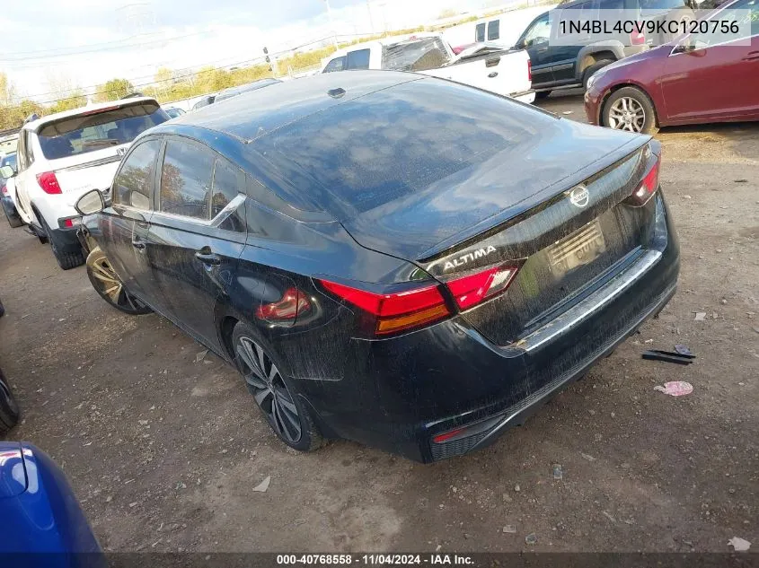 1N4BL4CV9KC120756 2019 Nissan Altima Sr