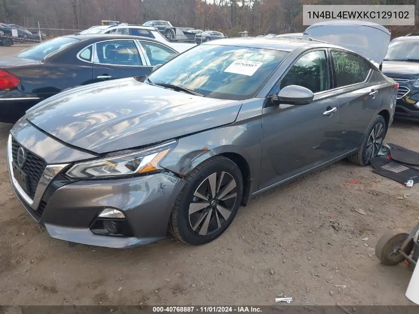 1N4BL4EWXKC129102 2019 Nissan Altima 2.5 Sl