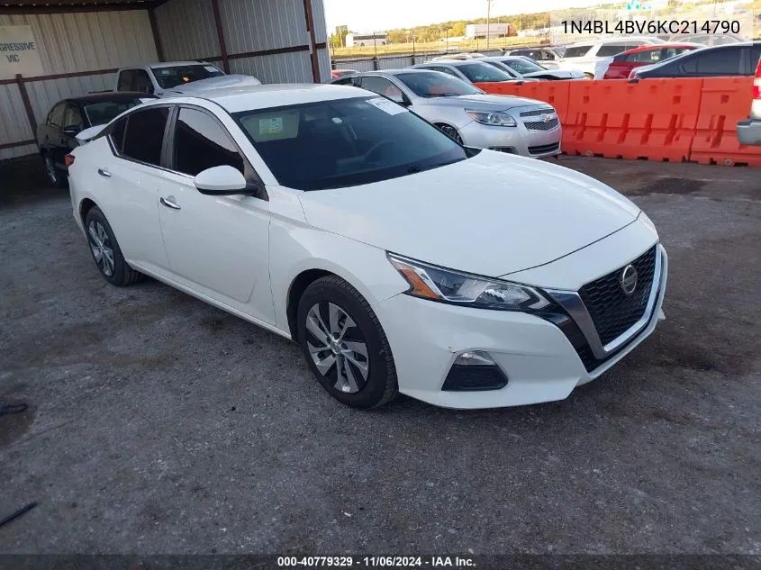 2019 Nissan Altima 2.5 S VIN: 1N4BL4BV6KC214790 Lot: 40779329