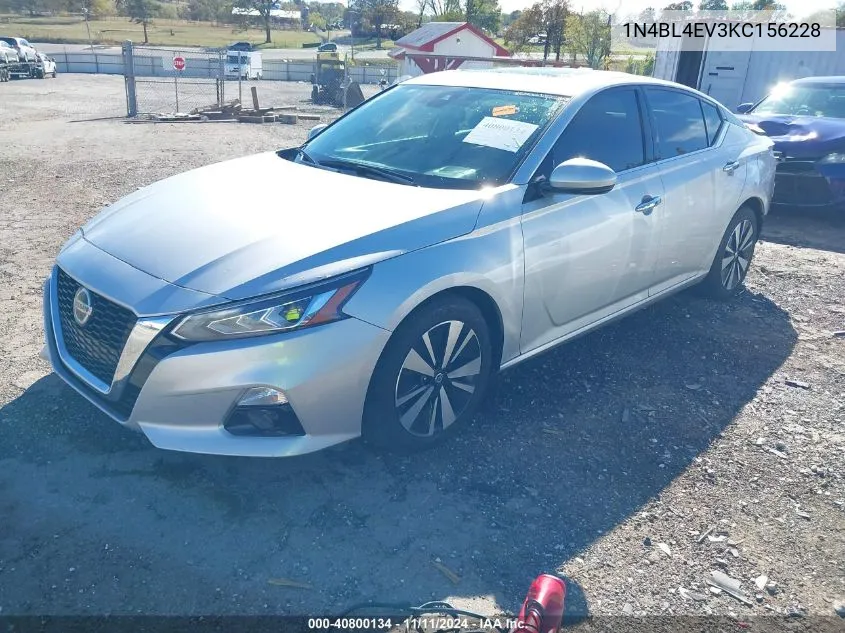 2019 Nissan Altima 2.5 Sl VIN: 1N4BL4EV3KC156228 Lot: 40800134