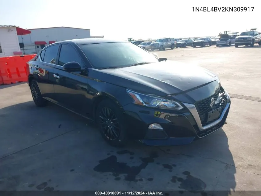 2019 Nissan Altima 2.5 S VIN: 1N4BL4BV2KN309917 Lot: 40810891