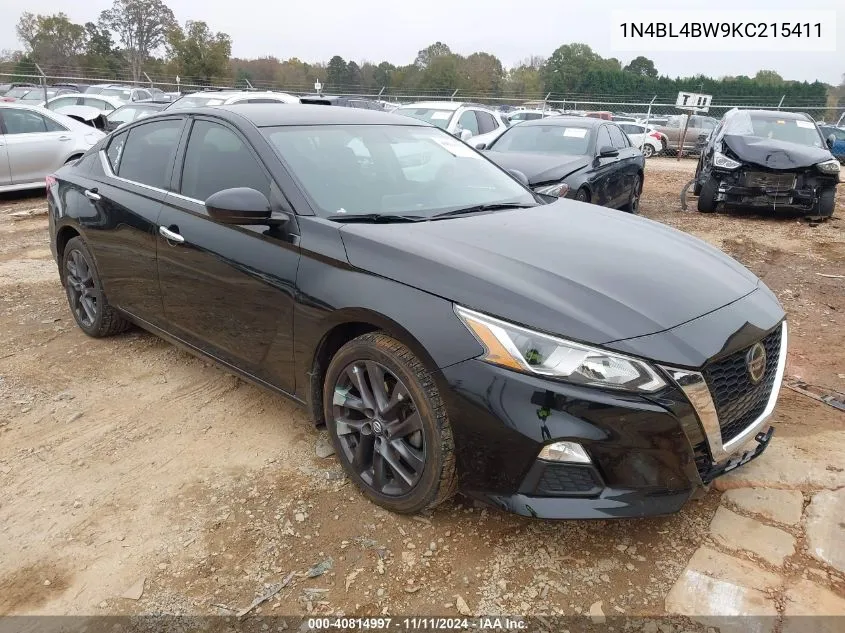 2019 Nissan Altima S VIN: 1N4BL4BW9KC215411 Lot: 40814997