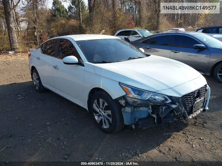 2019 Nissan Altima 2.5 S VIN: 1N4BL4BW8KC149577 Lot: 40903470