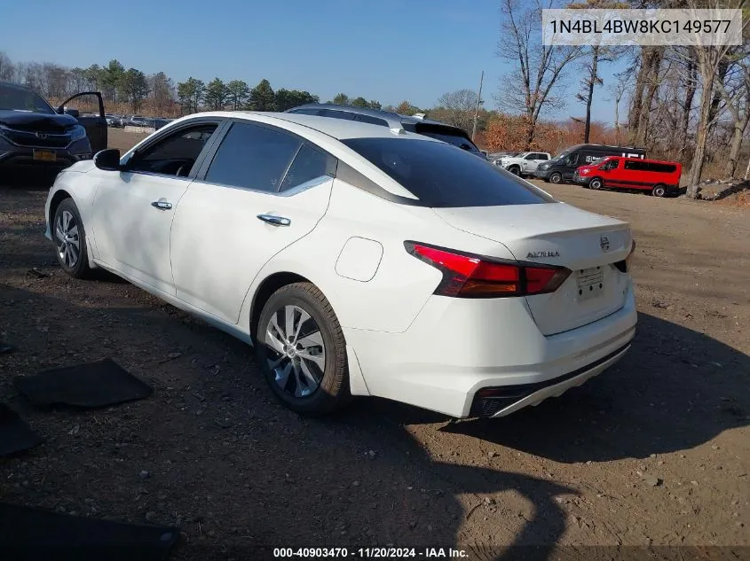 2019 Nissan Altima 2.5 S VIN: 1N4BL4BW8KC149577 Lot: 40903470