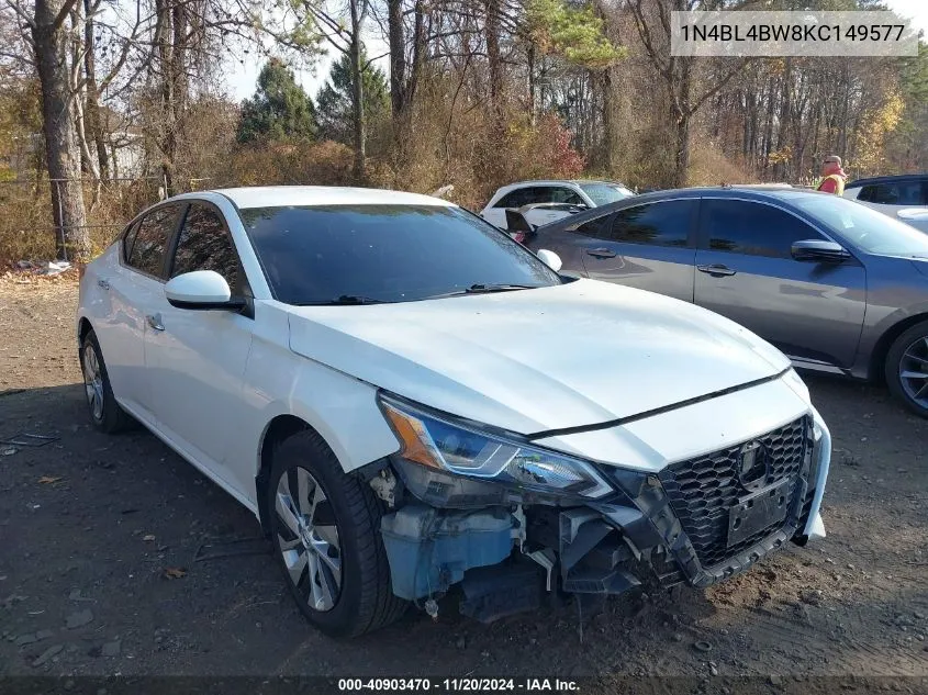 2019 Nissan Altima 2.5 S VIN: 1N4BL4BW8KC149577 Lot: 40903470