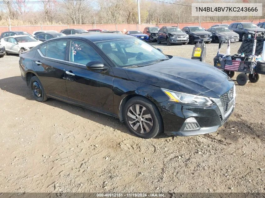 2019 Nissan Altima 2.5 S VIN: 1N4BL4BV7KC243666 Lot: 40912151