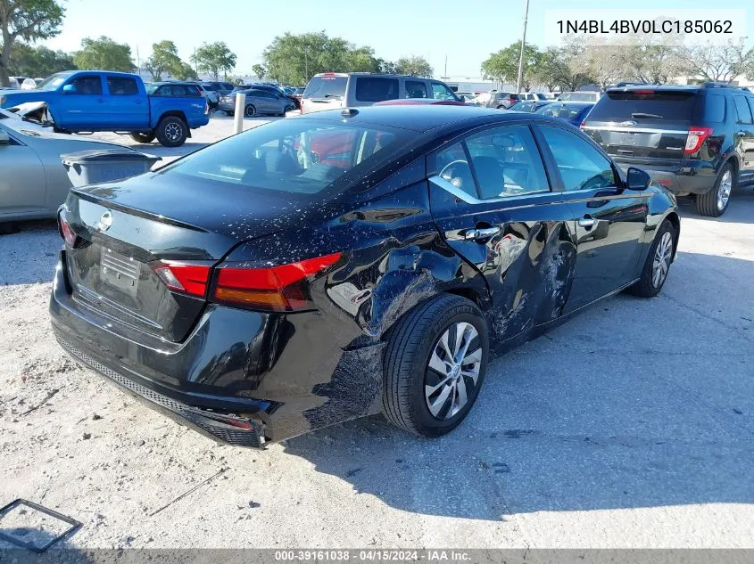 2020 Nissan Altima S Fwd VIN: 1N4BL4BV0LC185062 Lot: 39161038