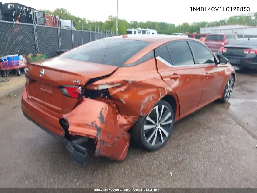 1N4BL4CV1LC128853 2020 Nissan Altima Sr Fwd