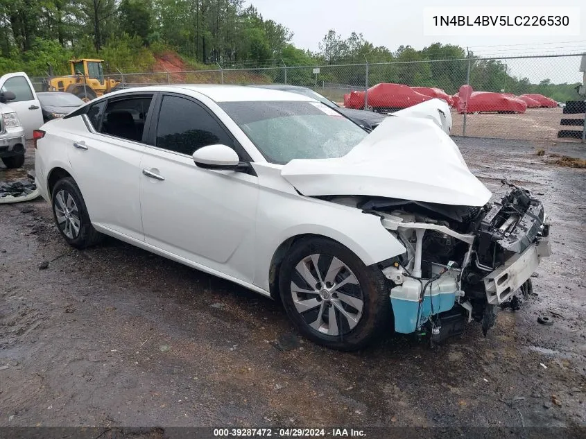 2020 Nissan Altima S Fwd VIN: 1N4BL4BV5LC226530 Lot: 39287472