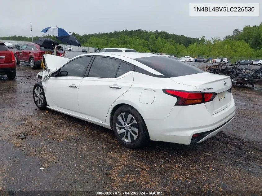 2020 Nissan Altima S Fwd VIN: 1N4BL4BV5LC226530 Lot: 39287472