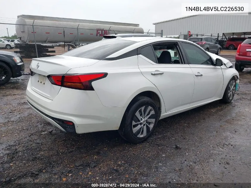 2020 Nissan Altima S Fwd VIN: 1N4BL4BV5LC226530 Lot: 39287472