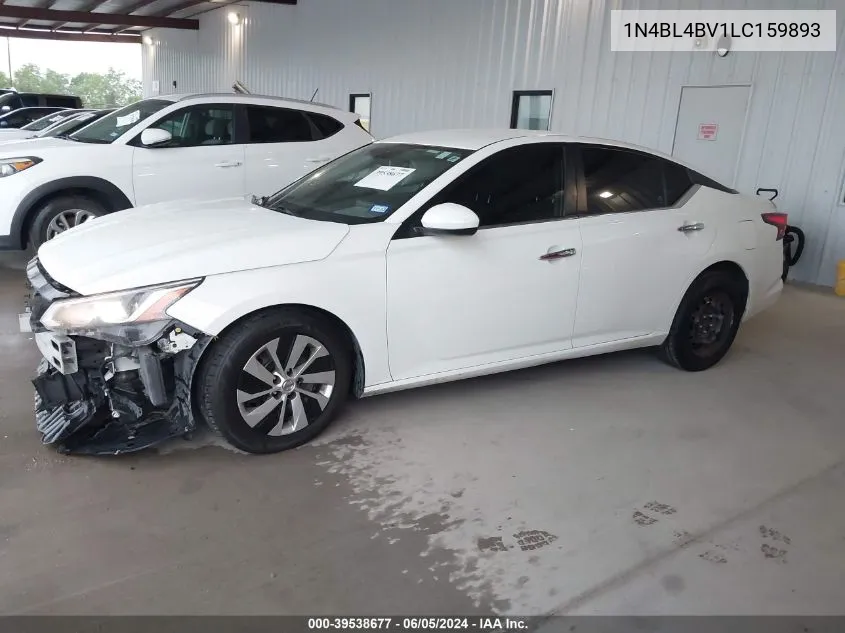 2020 Nissan Altima S Fwd VIN: 1N4BL4BV1LC159893 Lot: 39538677