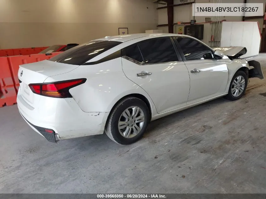 2020 Nissan Altima S VIN: 1N4BL4BV3LC182267 Lot: 39565050