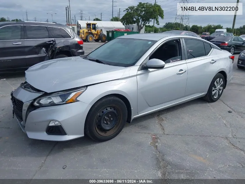 2020 Nissan Altima S Fwd VIN: 1N4BL4BV8LN302200 Lot: 39633698