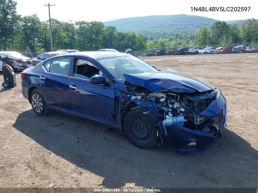 1N4BL4BV5LC202597 2020 Nissan Altima S