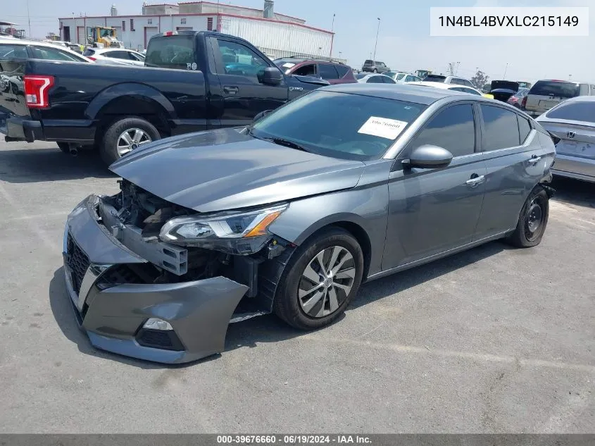 1N4BL4BVXLC215149 2020 Nissan Altima S Fwd