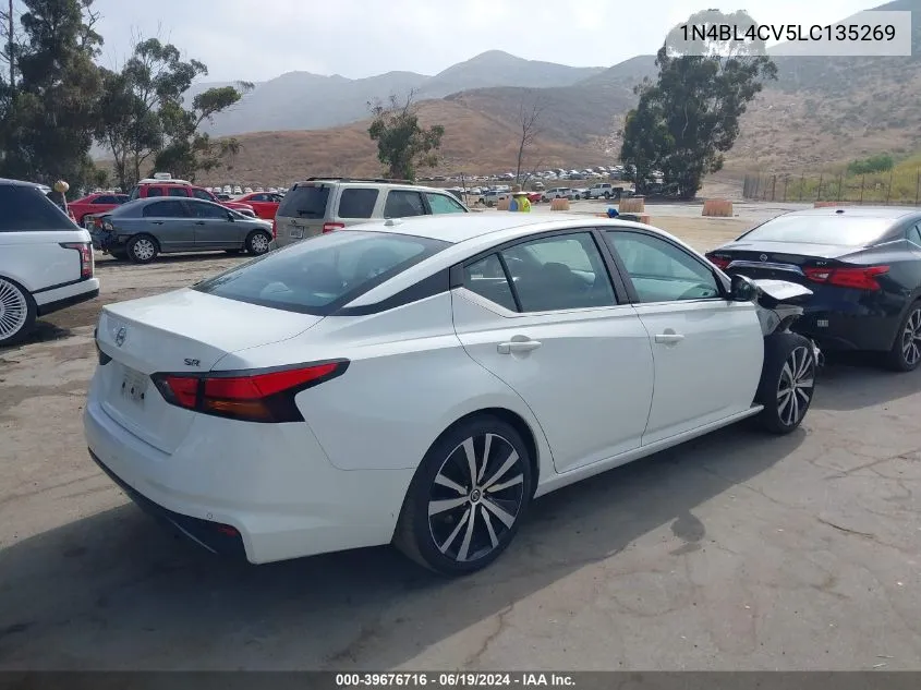 2020 Nissan Altima Sr Fwd VIN: 1N4BL4CV5LC135269 Lot: 39676716