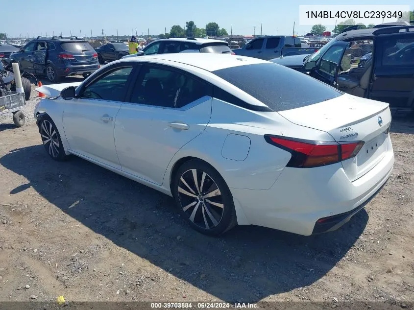 2020 Nissan Altima Sr Fwd VIN: 1N4BL4CV8LC239349 Lot: 39703884