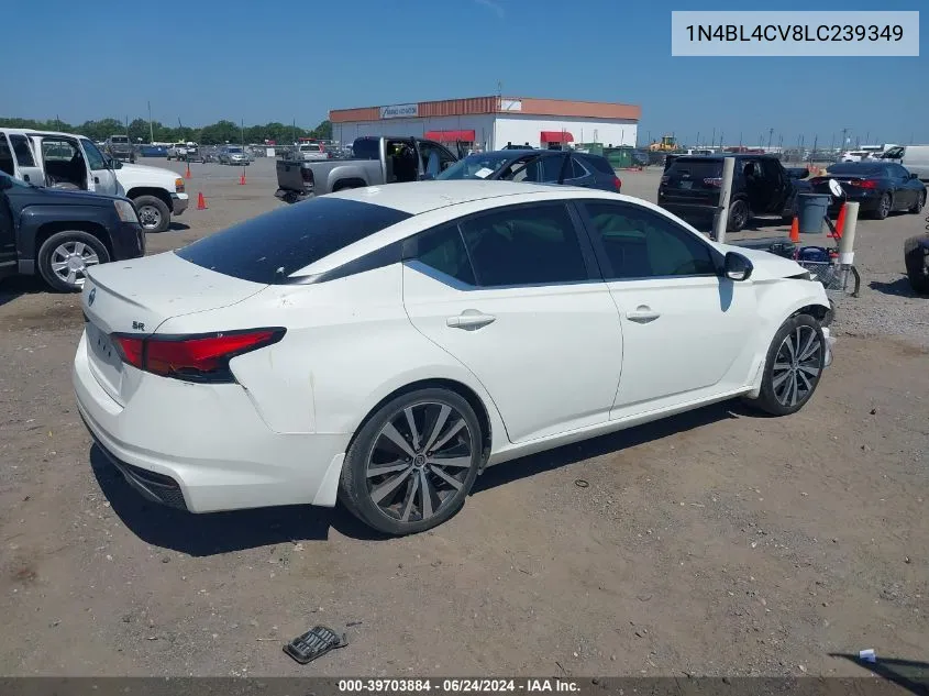 1N4BL4CV8LC239349 2020 Nissan Altima Sr Fwd