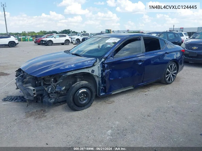 2020 Nissan Altima Sr Fwd VIN: 1N4BL4CVXLC124445 Lot: 39718996