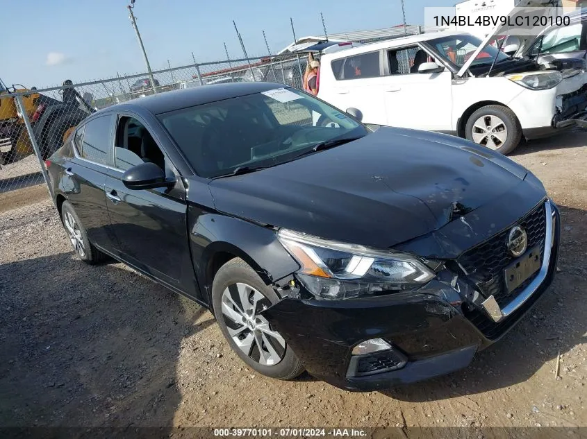 2020 Nissan Altima S Fwd VIN: 1N4BL4BV9LC120100 Lot: 39770101