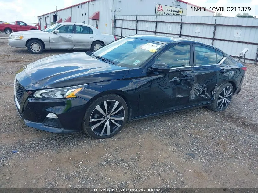 1N4BL4CV0LC218379 2020 Nissan Altima Sr Fwd